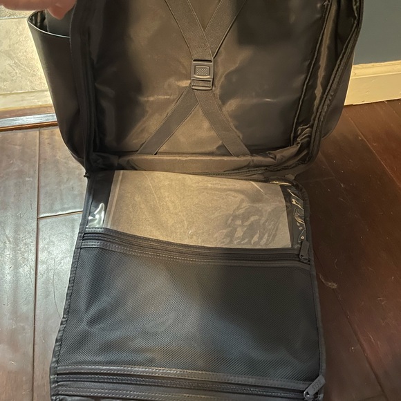 BEIS Travel Backpack in Navy - Picture 2 of 3